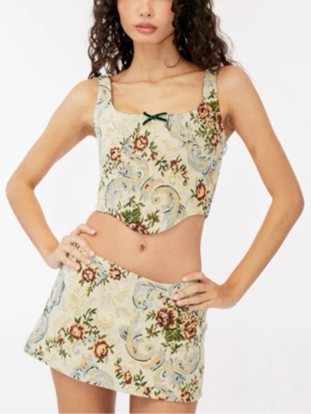 With Jean Cindy Corset and Skirt